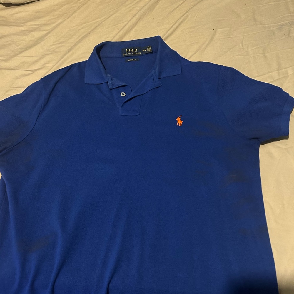 Blue used Ralph Lauren Polo size medium